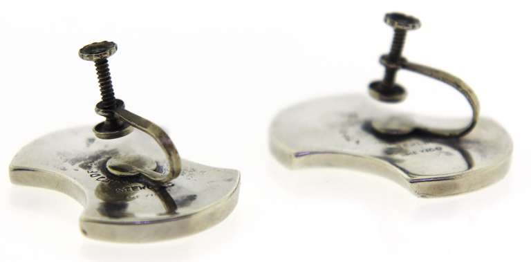 Sterling Silver Mexico Non-Pierce Earrings
