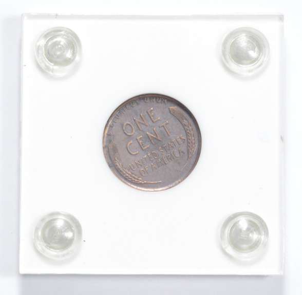 1955 Lincoln Wheat Cent - Double Die - Slabbed