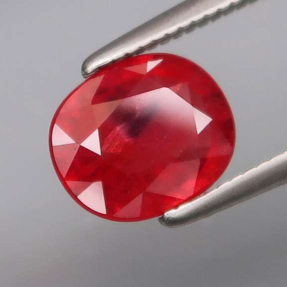 Fantastic 1.45ct top Imperial red Songean Sapphire