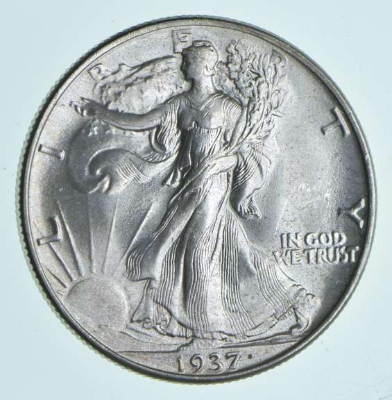 1937 Walking Liberty Half Dollar