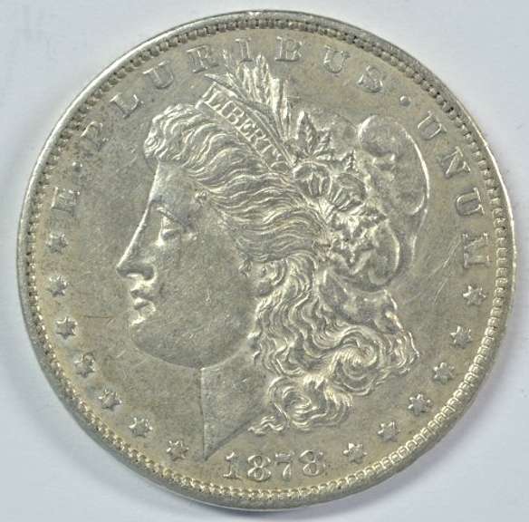 Real nice high grade 1878-CC Morgan Silver Dollar