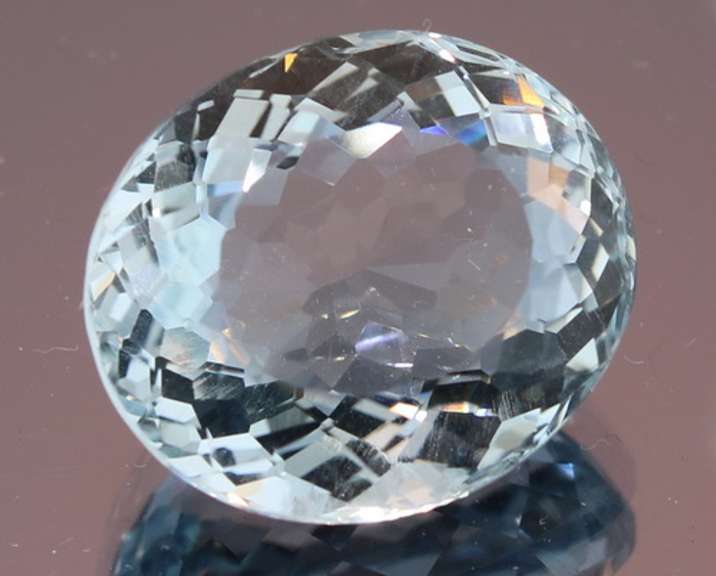 Designer 23.18ct aqua blue Hydrothermal Quartz