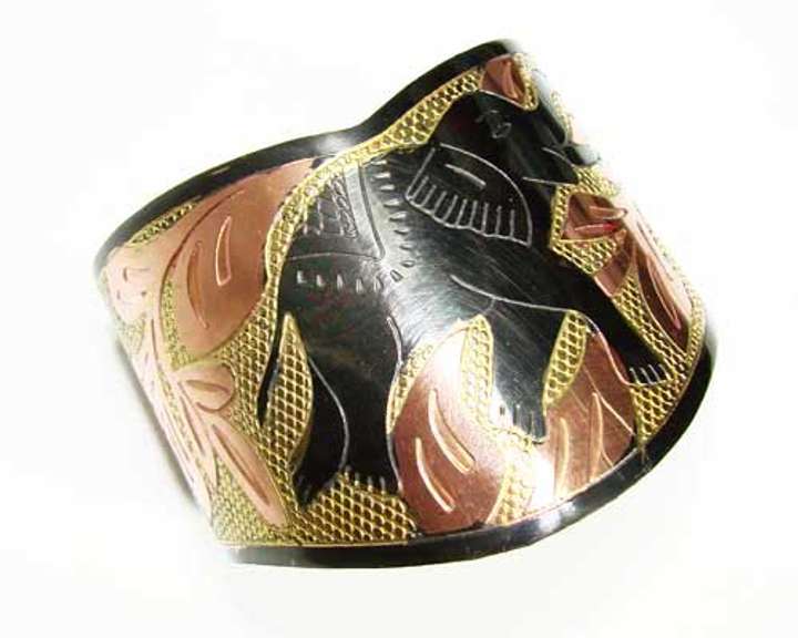 Amazing Ethnic Art, Handcrafted Beautiful Cuff Bracelet