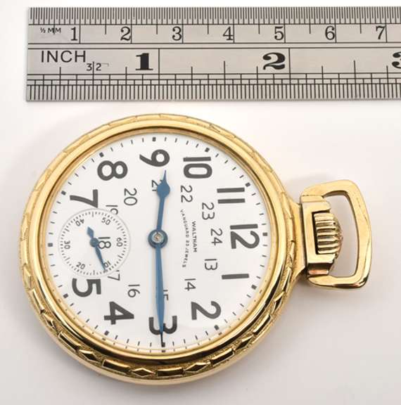 Exceptional Waltham Gold Filled Pocket Watch