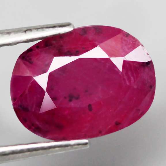 Striking 2.14ct unheated Mozambique Ruby