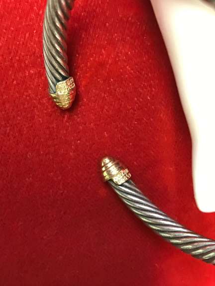 DAVID YURMAN CABLE BRACELET.
