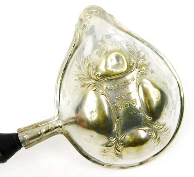 Antique 1917 English Tea Strainer Infuser