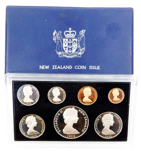 1975 New Zealand Proof Coin Set