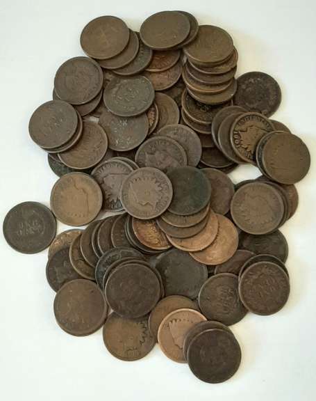 100 1890 1900 Era Indian Cents