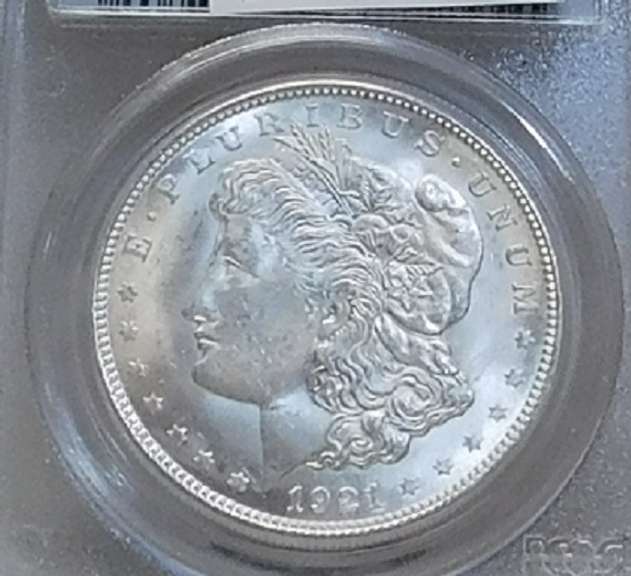 1921 Morgan Dollar PCGS MS-63
