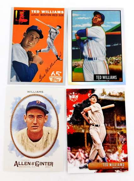 4 Ted Williams Baseball Card