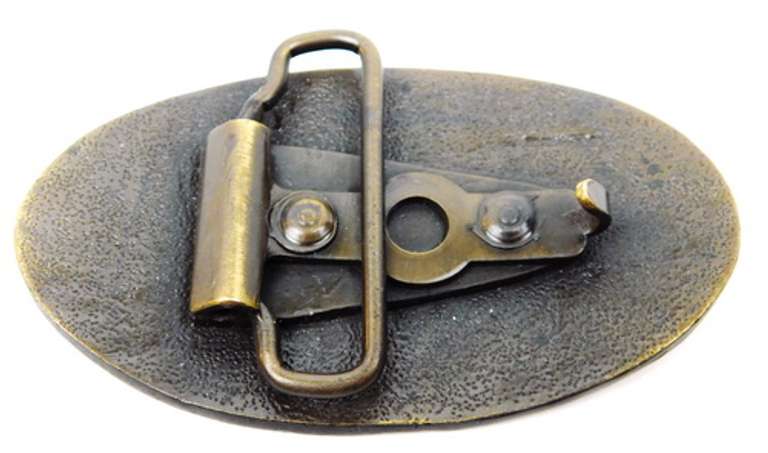 Vintage Wild Turkey 100 Proof Belt Buckle