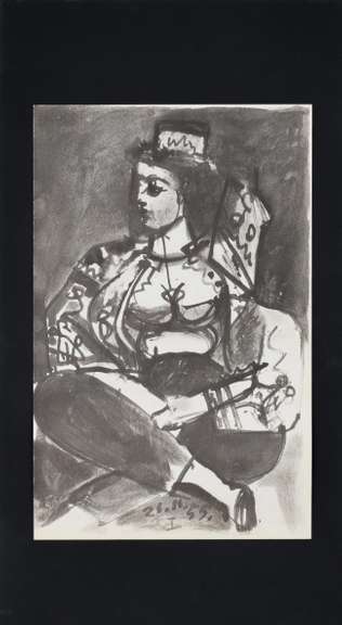 PABLO PICASSO UNTITLED (21.11.55 I) 1959
