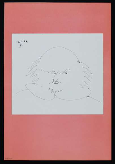 PABLO PICASSO UNTITLED (17.4.64.I) 1965