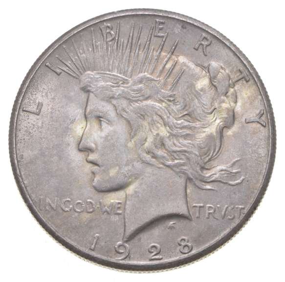 1928 Peace Silver Dollar