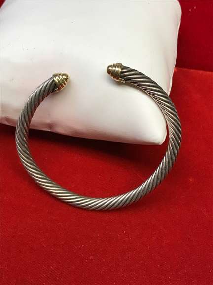 DAVID YURMAN CABLE BRACELET.
