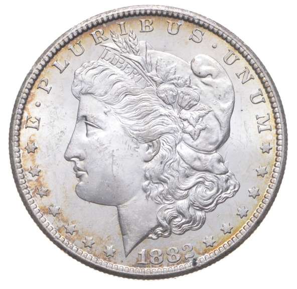 1882-CC Morgan Silver Dollar