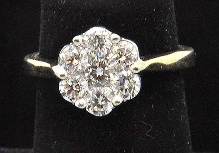 STYLISH 14KT GOLD & 1.50 CARAT DIAMOND RING