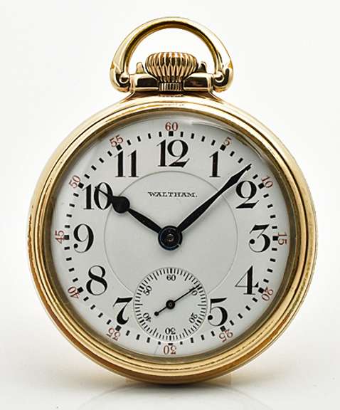 Handsome Waltham Gold Filled Pocket Watch