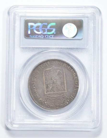 XF40 1689 Great Britain 1/2 Crown - 2nd Shield - Graded PCGS
