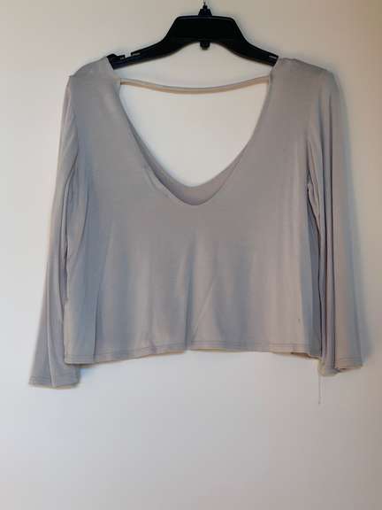 Tan Cotton Swing Top
