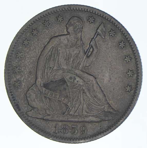 1859-O Seated Liberty Half Dollar