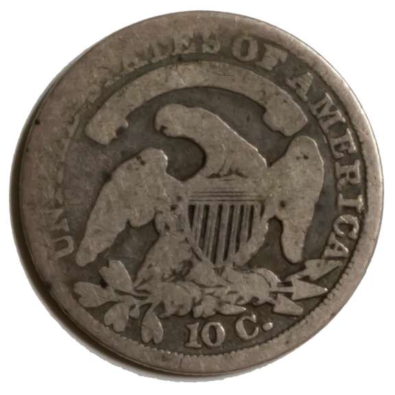 1834 Bust Dime