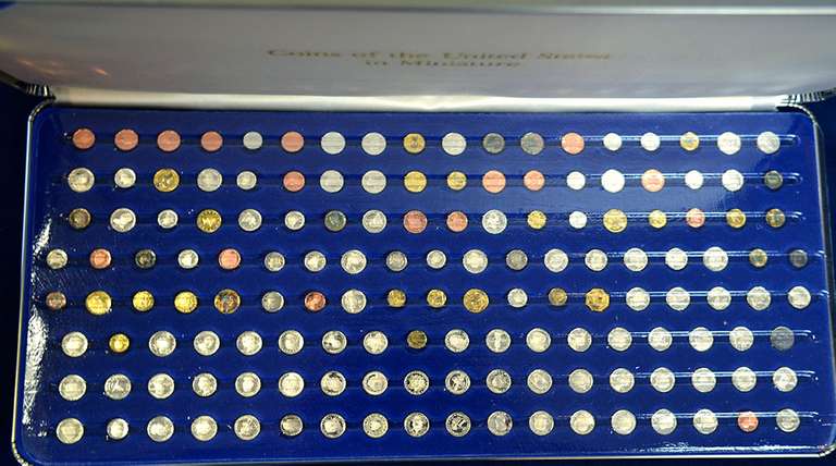 Franklin Mint Coins of the United States in Miniature COMPLETE