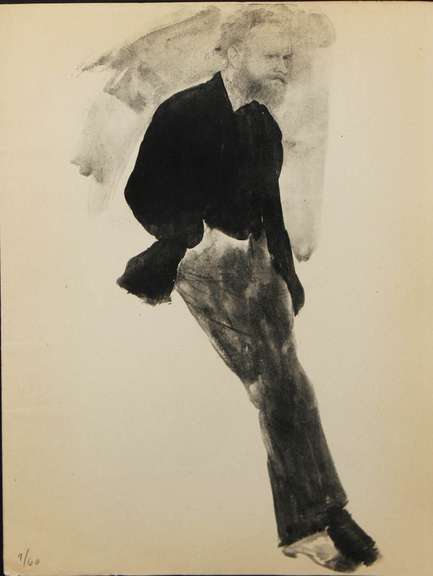 EDGAR DEGAS (AFTER) PORTRAIT DE MANET DEBOUT 1923
