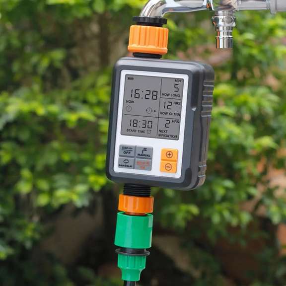 3/4 inch IP65 Waterproof Water Irrigation Timer Hose