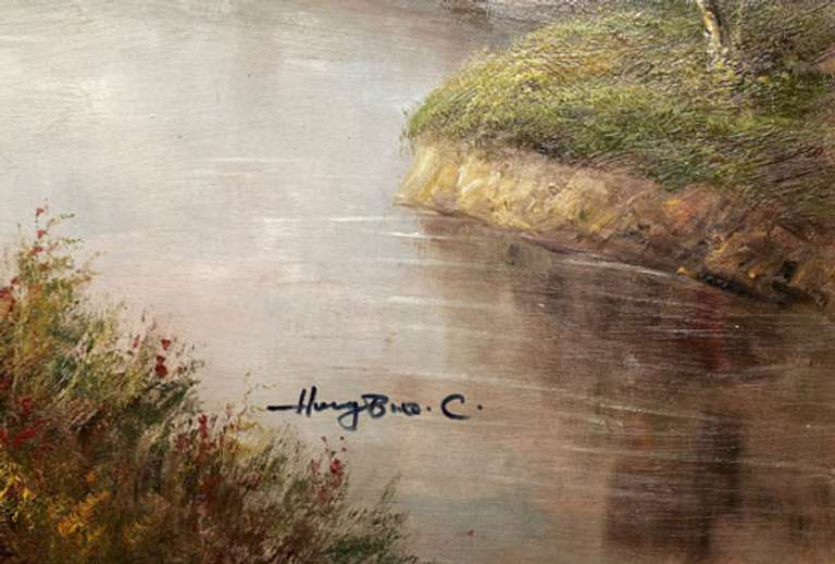 BEAUTIFUL  HAND PAINTED OIL PAINTING ON CANVAS