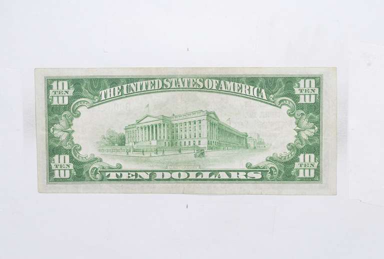 1929 $10 National Currency Note - Montclair, NJ