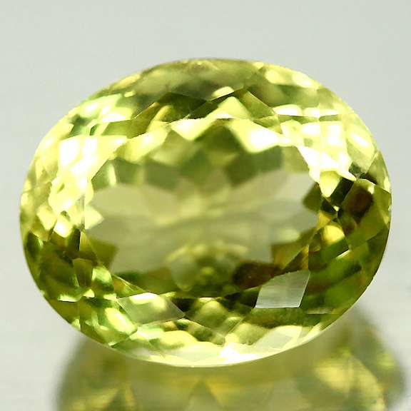 Large! 12.86ct oval cut Citrine center stone