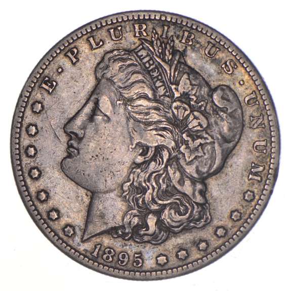 1895-S Morgan Silver Dollar - KEY DATE