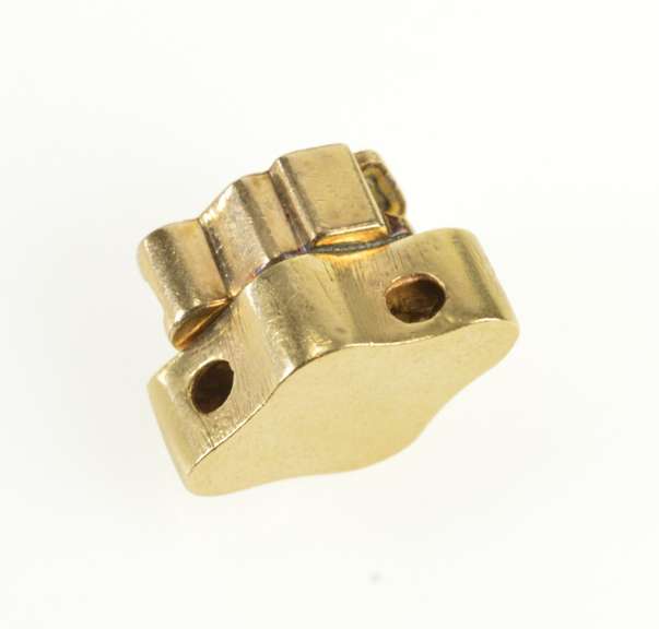 10K Yellow Gold Victorian Natural Opal Slide Bracelet Charm/Pendant