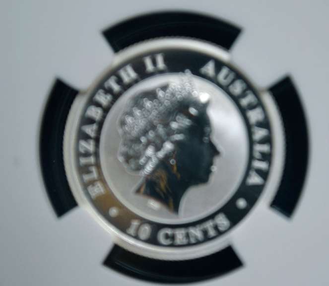 2012 P Australia S 10 C NGC MS 70 ER