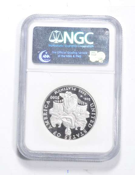 PF70 UCAM 2006-W $100 American Platinum Eagle 1 Oz - Graded NGC
