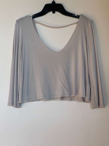 Tan Cotton Swing Top