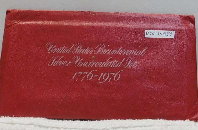 1776-1976 Silver Unc 3 pc Set 40% Sil