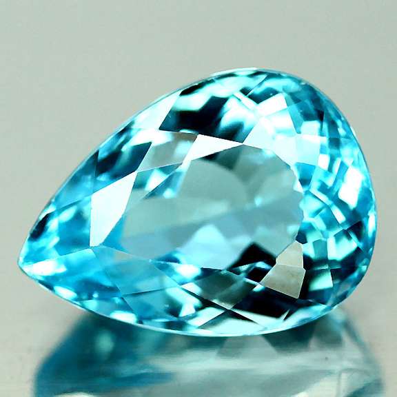 Impressive 11.43ct top Swiss blue Topaz
