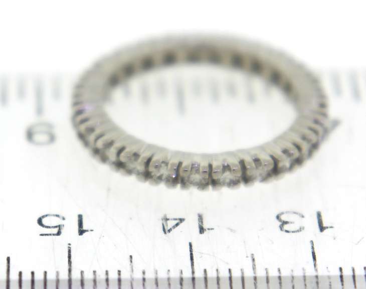 Amazing Platinum Diamond Eternity Band