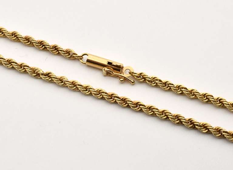 Popular Sturdy Rope Necklace