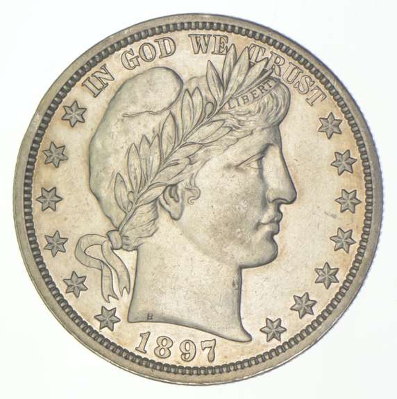 1897 Barber Half Dollar