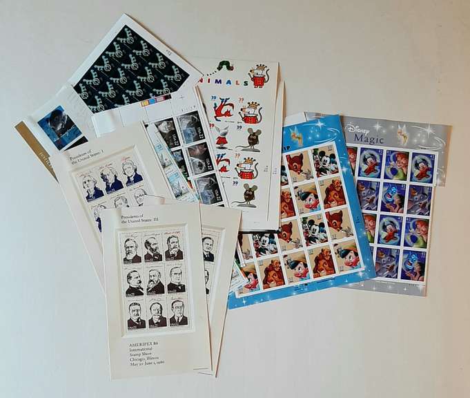 $ 81.76 Face Value Mint US Souvener Sheets