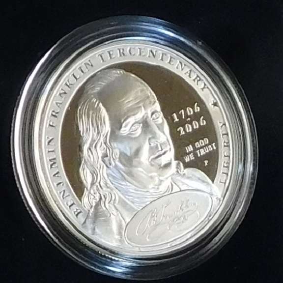 2006 Silver PRF Franklin - Founding Sil Dol