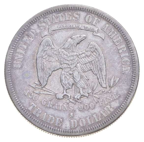 1878-S Seated Liberty Trade Dollar