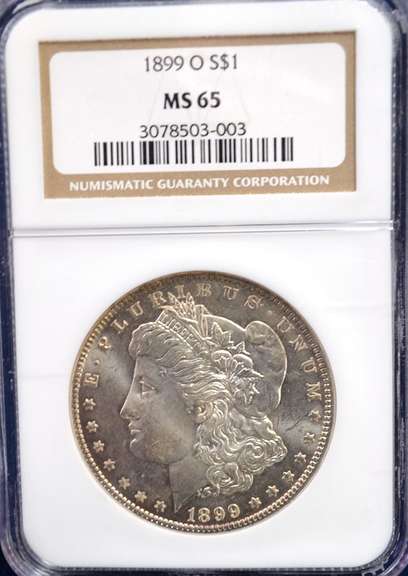 1899 O NGC MS 65 Morgan Dollar