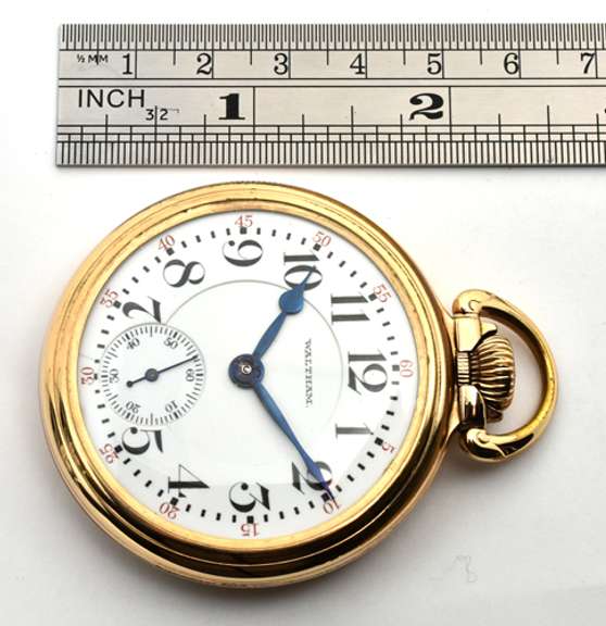 Handsome Waltham Gold Filled Pocket Watch