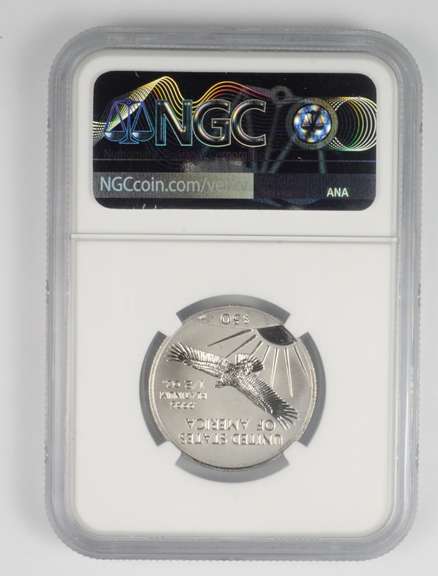 MS69 2000 $50 American Platinum Eagle 1/2 Oz - Graded NGC