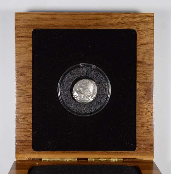 20BC-55AD Silver Shekel Of Tyre - Biblical 30 Pieces Of Silver - Box